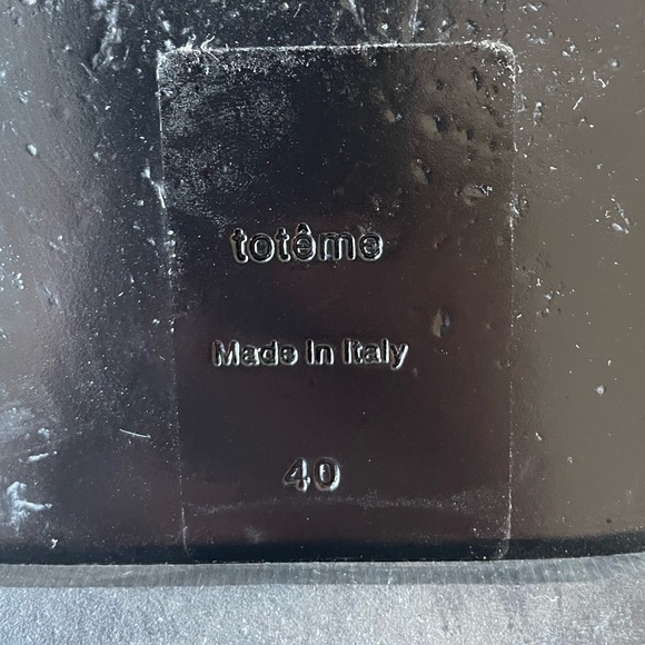 Toteme the city leather slides - Picture 5 of 6